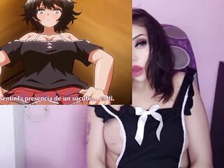 This babe becomes a succubus and has to screw strangers. Comics Succbus Connect three