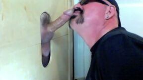 Gloryhole Suck Off Of Curious Married Guy