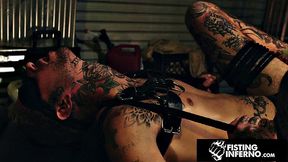 FistingInferno - Dom Daddy Breeds Tatted Sub