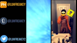 Black Teen Has a Verbal Intense Orgasm After Edging