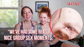 Ersties - Polyamorous Rue & Aisling Have Hot Lesbian Sex