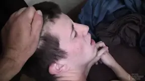 Shoving a Load of Cum Into a Virgin Teen