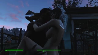 Before the wedding, the bride went to cheat on everyone | Fallout 4