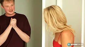 53-year-old Bella Bare is down to fuck her daughter's boyfriend