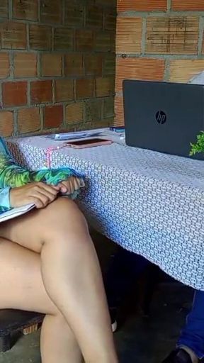 Job Interview Ends with Cum in Her Mouth for Slut
