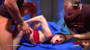 Brunette's First Time - John Thompson Ggg Bukkake Blast