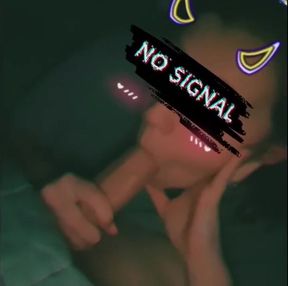 Neighbors wife gets throat fucked raw on snapchat deepthroating her husband's bwc