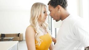 Hard interracial fuck with a big-boobed blonde Kenzie Taylor