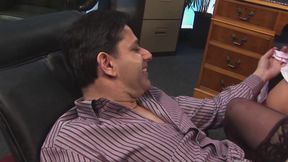 Three nasty pornstar secretary gets amazing sx in office