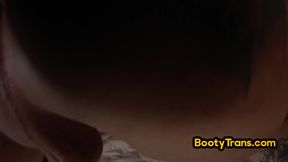 ”Transsexual lady ravaged by dirty guy in tight anus”