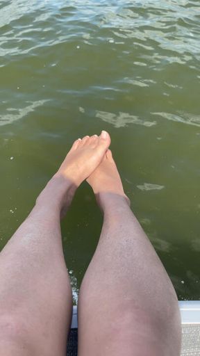 Toes in the Lake