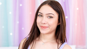 Adorable tiny step sister teen needed step brother to judge her outfits