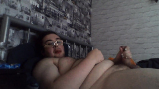 plump hunk stomach stuff + masturbate