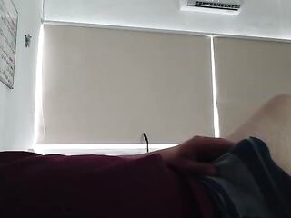 Touching myself in my room and enjoying myself