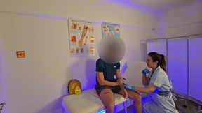 Real UK Nurse Blows Me in Clinic!