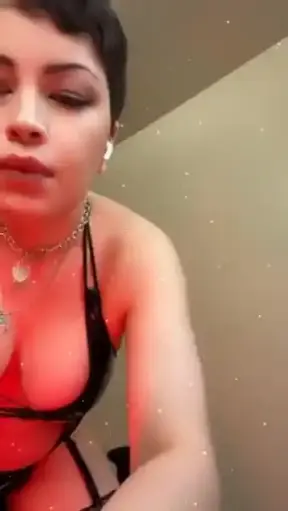 What to do with this super sexy shiny outfit and titties?