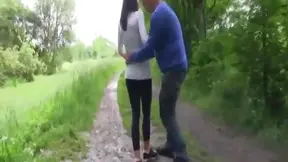 Sultry Brunette Gives Blow Job Before Public Park Sex Encounter