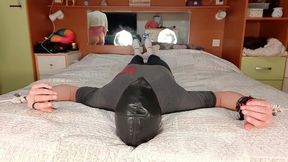 Hard Test with the BDSM Mask! Part 3