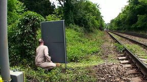 German girl explores wild desires in nature's embrace