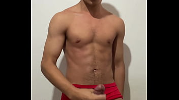 ULTIMA GOZADA COM ESSA CUECA VERMELHA