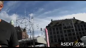 Lewd old dude takes a journey in amsterdam'_s redlight district