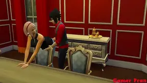 Sasuke Claims Sakura While Naruto Diverts Tsunade in Forbidden Tryst