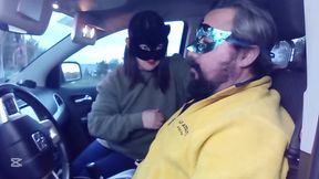 Face slapping in the Car