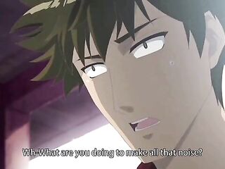 A angel comes.... Falling from the second floor [comics] uncensored