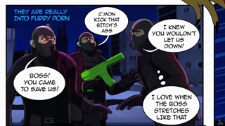 Wonder Woman threesome fuck