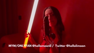 Hellolimoonoff French libertine sucks her big dildo like a slut