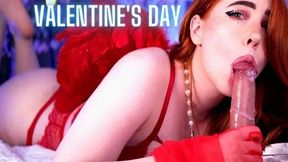 Angelic Valentine's Day Blowjob in 4K