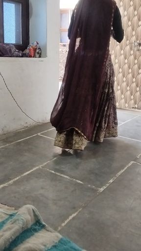 Husband and wife first' video Sex, Rajasthani couple full enjoy