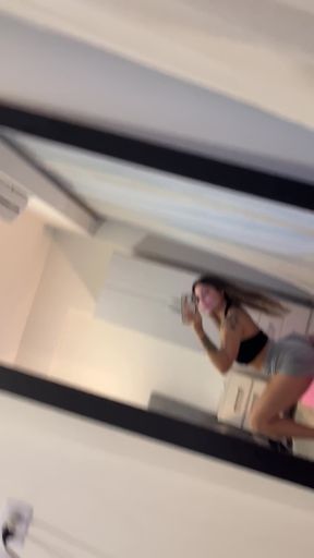 Yoga beauty strikes a pose in a tantric trance