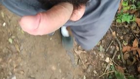 me exibindo no mato