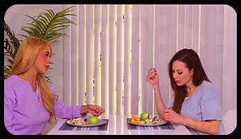 Stormy Night Threesome with Scarlett & Justine 2025