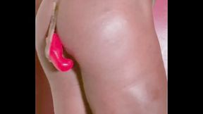 Black Muscle Butt Prostate Milking &amp_ Vibrating Toy Session