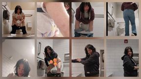 All 6 Public Restrrom Clips On This Phone Oct 18th thru 31st Halloween Treats