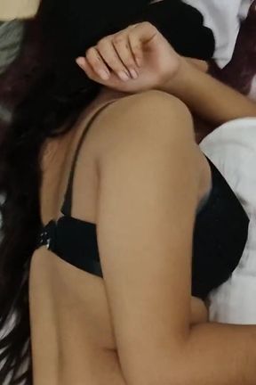 Cute College Girl Tries Her First Threesome