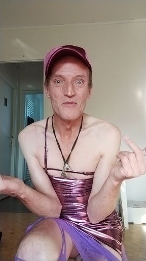 Exhibition of a sexy underwear guy, naughty little slut!!