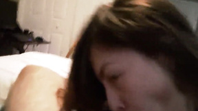 Morning Blowjob Session With Dick Addicted GF