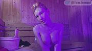 Foxxie Muai's Steamy Sauna Tease - Just Me, the Heat & You