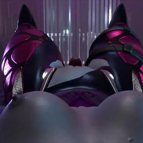 Widowmaker Rubbing A Cock Sexually (POV)