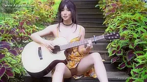 chinese model posing nude.130