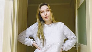 Stepmom Stuck Under The Bed Creampied By Stepson - Alina Rai
