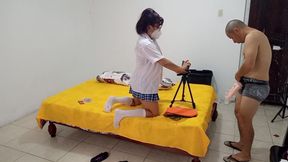 I Fulfilled My Fantasy of Making Homemade Porn with a Masked Bald Man. It Excites Me to Imagine I'm a Slut