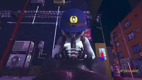 Busty Judy Hopps Tempts You With Sensual 3D Blowjob in Zootopia Fantasy POV