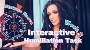 INTERACTIVE HUMILIATION TASK 2023 - WEEK 8