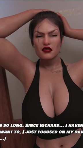 A Lonely Coffee Boy Fucked and Creampied the Hot MILF Boss