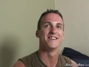 Jason White Takes Black Cock Like A Champ