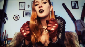 Red gloves of agony: breath control in leather
